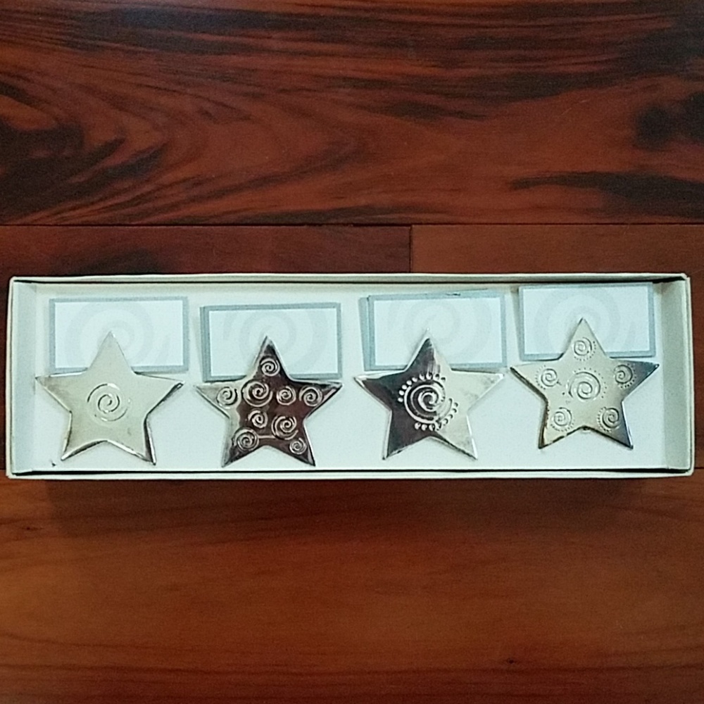 Pier 1 Napkin Rings w Place Card Holders
